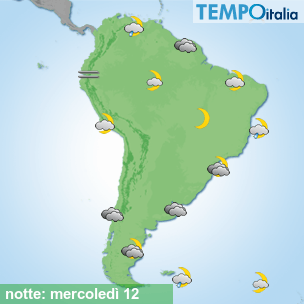Mappa notte per la giornata del 2026-08-12