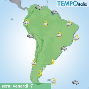 Mappa sera per la giornata del 2026-08-07
