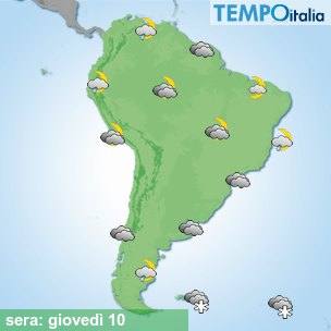 Mappa sera per la giornata del 2026-09-10