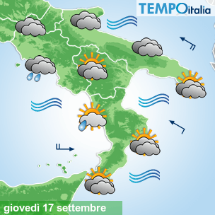 Mappa Giornaliera per la giornata di mercoledì 16 marzo