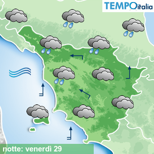 Mappa notte per la giornata del 2024-11-29