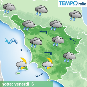 Mappa notte per la giornata del 2026-02-06