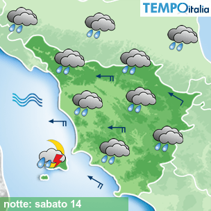 Mappa notte per la giornata del 2026-02-14