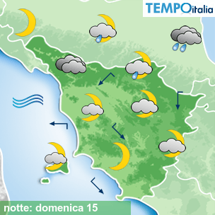 Mappa notte per la giornata del 2026-02-15