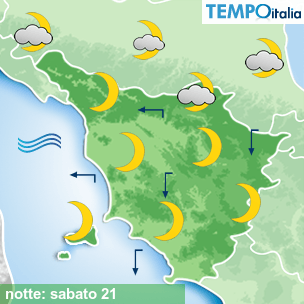 Mappa notte per la giornata del 2026-03-21