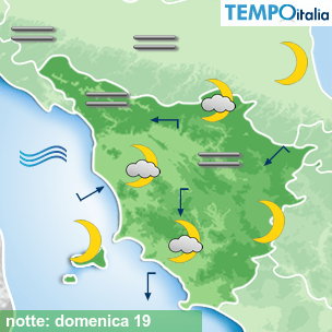 Mappa notte per la giornata del 2026-04-19