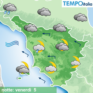 Mappa notte per la giornata del 2026-06-05