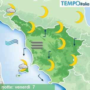 Mappa notte per la giornata del 2026-08-07