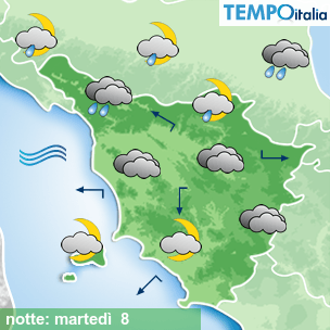 Mappa notte per la giornata del 2026-09-08