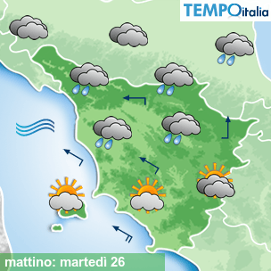 Mappa mattino per la giornata del 2024-11-26