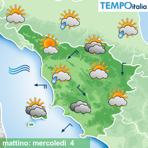 Mappa mattino per la giornata del 2024-12-04