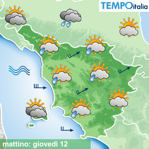 Mappa mattino per la giornata del 2026-02-12