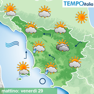 Mappa mattino per la giornata del 2026-05-29