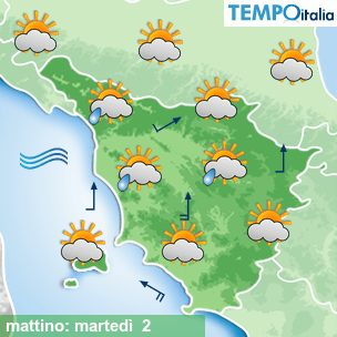 Mappa mattino per la giornata del 2026-06-02