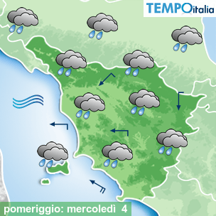 Mappa pomeriggio per la giornata del 2026-02-04