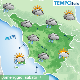 Mappa pomeriggio per la giornata del 2026-02-07