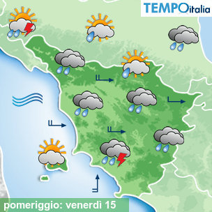 Mappa pomeriggio per la giornata del 2026-05-15
