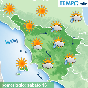 Mappa pomeriggio per la giornata del 2026-05-16