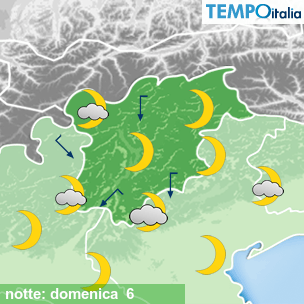 Mappa notte per la giornata del 2026-09-06