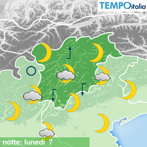 Mappa notte per la giornata del 2026-09-07