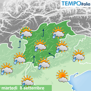 Mappa Giornaliera per la giornata di mercoledì 16 marzo
