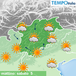 Mappa mattino per la giornata del 2026-09-05