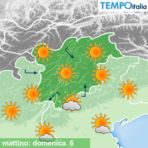 Mappa mattino per la giornata del 2026-09-06