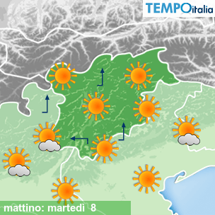 Mappa mattino per la giornata del 2026-09-08