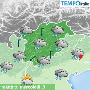Mappa mattino per la giornata del 2026-09-09