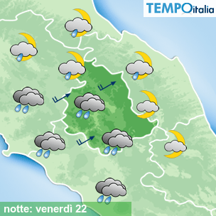 Mappa notte per la giornata del 2024-11-22