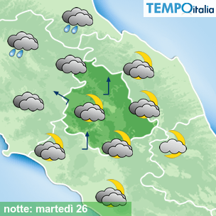 Mappa notte per la giornata del 2024-11-26