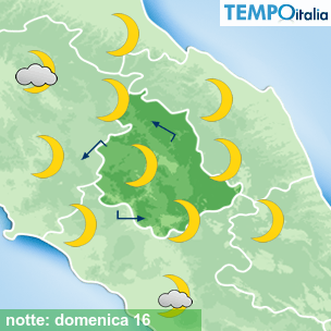 Mappa notte per la giornata del 2026-08-16