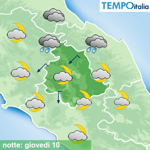 Mappa notte per la giornata del 2026-09-10