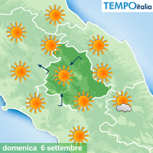 Mappa Giornaliera per la giornata di mercoledì 16 marzo