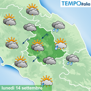 Mappa Giornaliera per la giornata di mercoledì 16 marzo