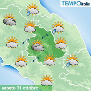 Mappa Giornaliera per la giornata di mercoledì 16 marzo