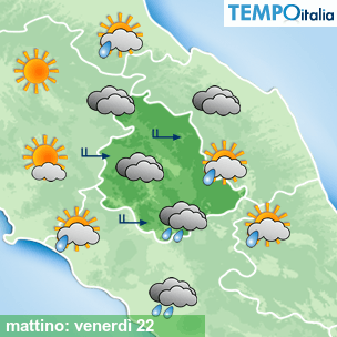 Mappa mattino per la giornata del 2024-11-22