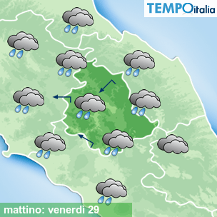 Mappa mattino per la giornata del 2024-11-29