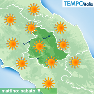 Mappa mattino per la giornata del 2026-09-05