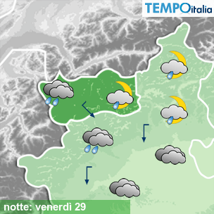 Mappa notte per la giornata del 2024-11-29