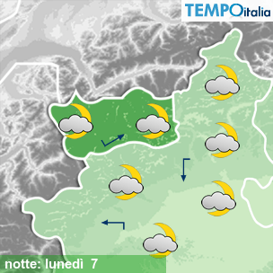 Mappa notte per la giornata del 2026-09-07