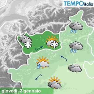 Mappa Giornaliera per la giornata di mercoledì 16 marzo