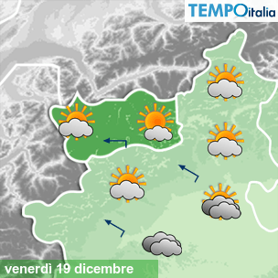 Mappa Giornaliera per la giornata di mercoledì 16 marzo
