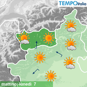 Mappa mattino per la giornata del 2026-09-07