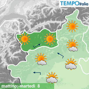 Mappa mattino per la giornata del 2026-09-08