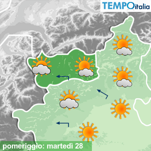 Mappa pomeriggio per la giornata del 2026-07-28