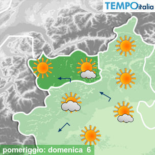 Mappa pomeriggio per la giornata del 2026-09-06