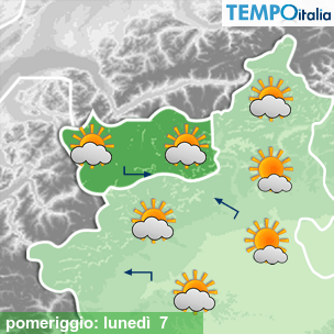 Mappa pomeriggio per la giornata del 2026-09-07
