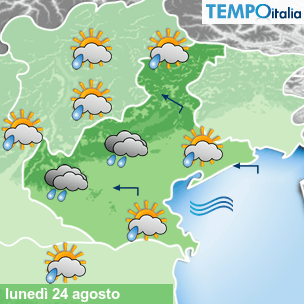 Mappa Giornaliera per la giornata di mercoledì 16 marzo
