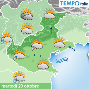 Mappa Giornaliera per la giornata di mercoledì 16 marzo